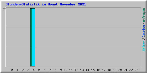 Stunden-Statistik im Monat November 2021